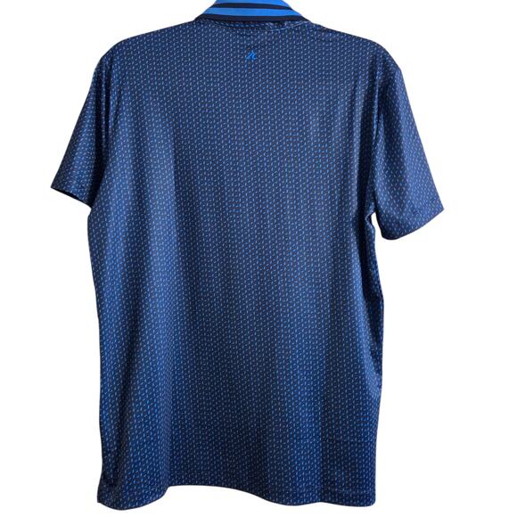 Redvanly Pascal Polo in Midnight Blue, NWT sz Small Stretch Performance Golf - Picture 6 of 10